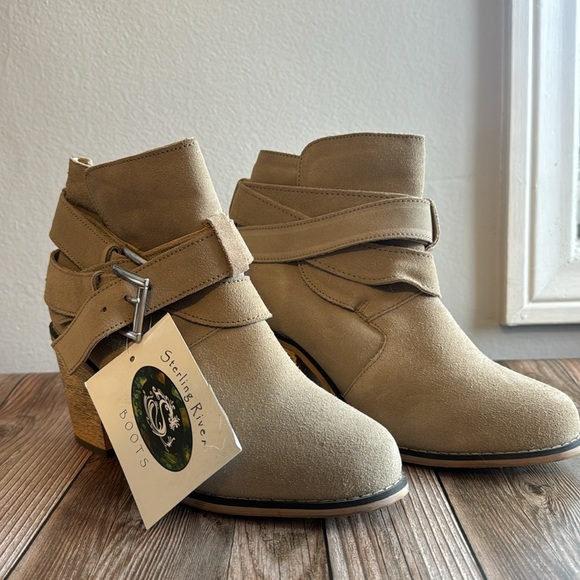 Sterling River Boots Leather Ankle Boots - Picture 3 of 6